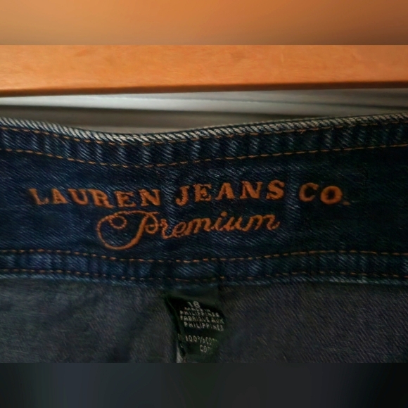 Lauren Ralph Lauren Jeans Co. Plus size 18W jeans skirt - Picture 3 of 3